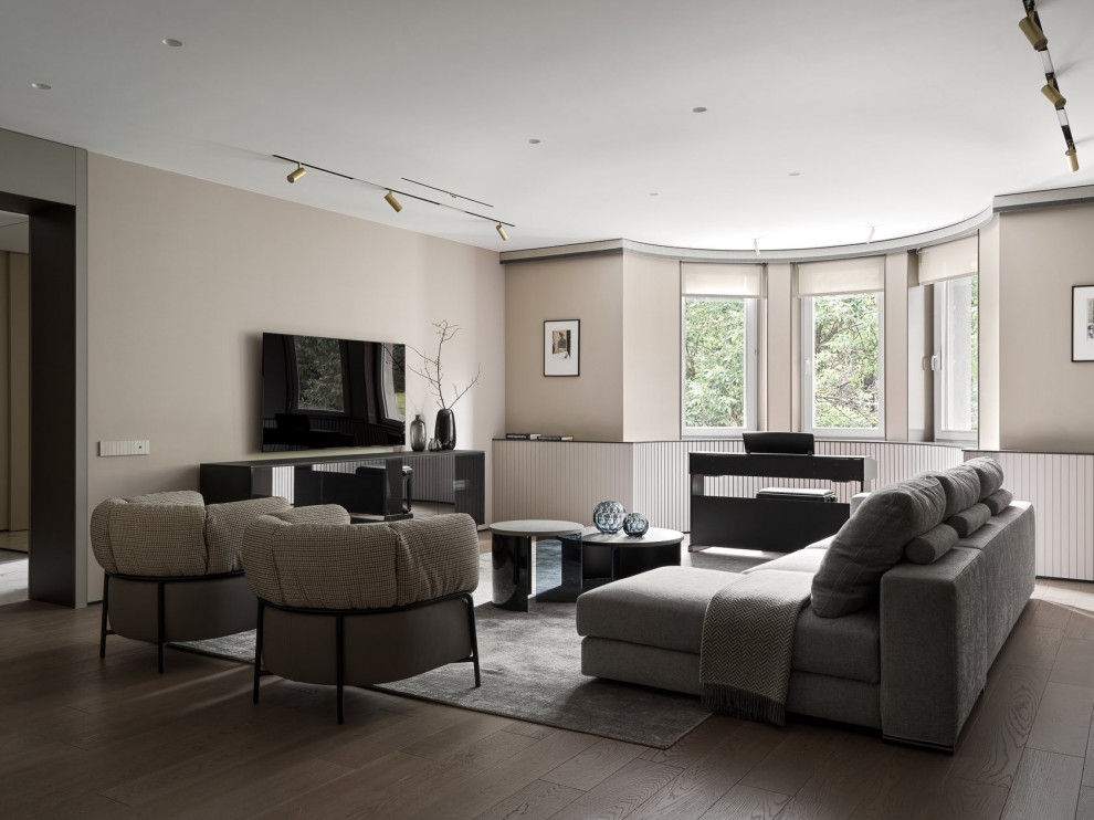 Обложка проекта: Дизайн квартиры в современном стиле.