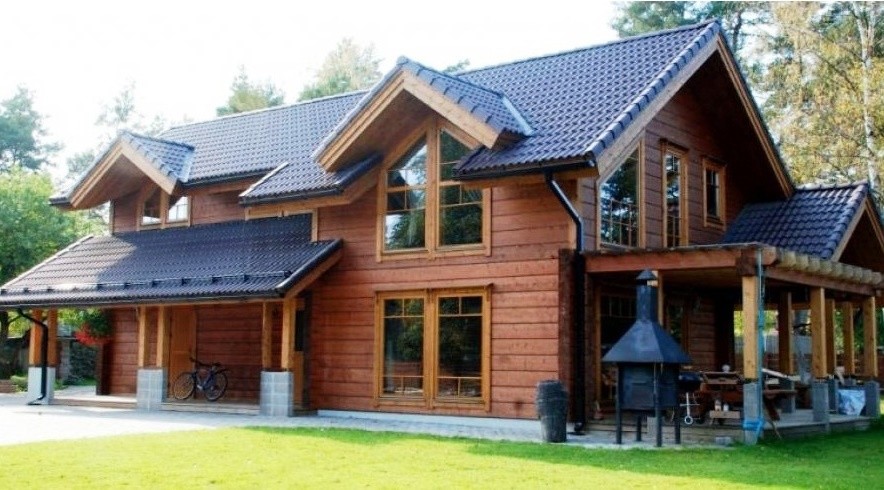 Дома из клееного бруса кедр