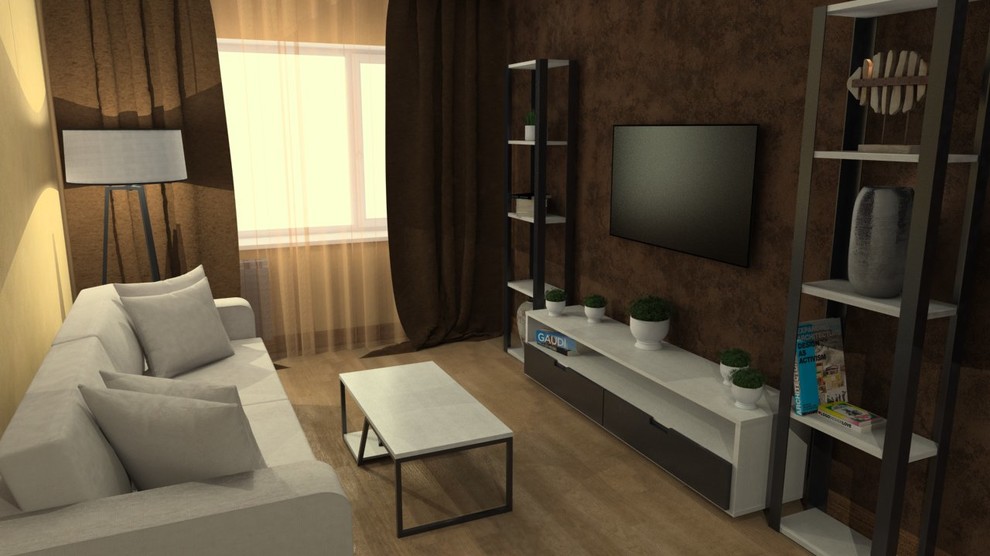 Визуализация гостинной