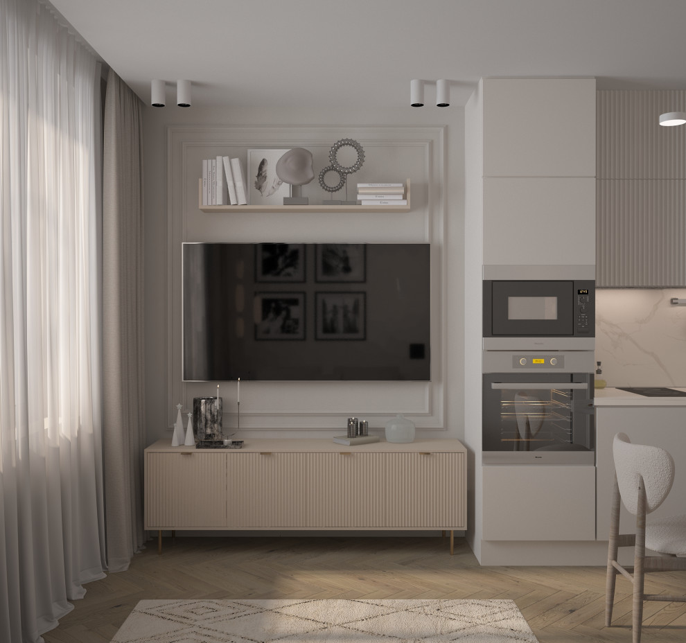 Проект однокомнатной квартиры 45 кв.м.