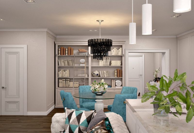 Дизайн-проект 4-х комнатной квартиры в Уфе 100 кв.м.