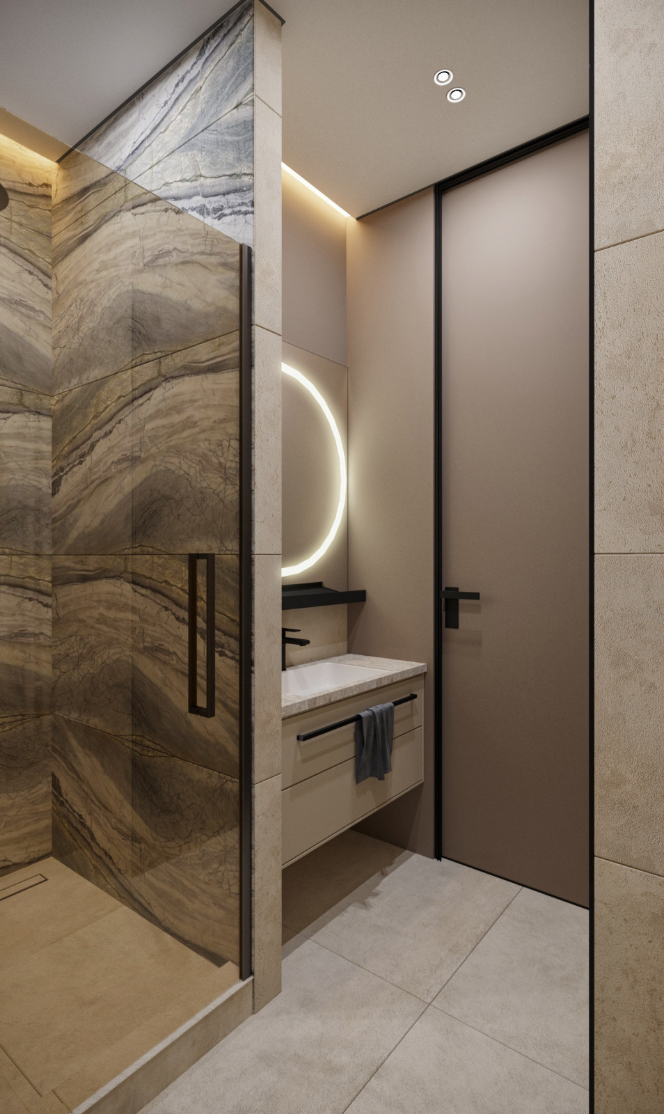 Проекттрехкомнатная квартира 115 м²