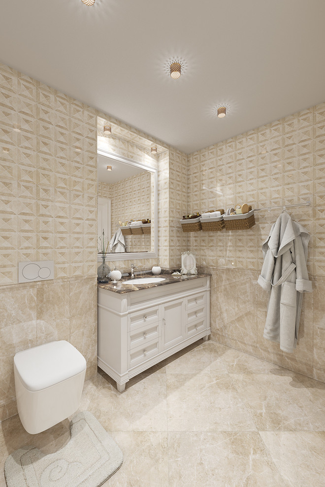 Квартира в классическом стиле, ЖК «Московский квартал», 80 кв.м.