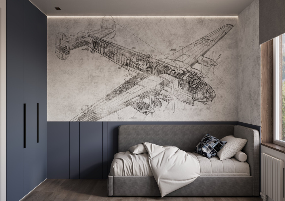 Квартира для семейной пары с ребенком в ЖК Полюса. 57,3 кв.м.