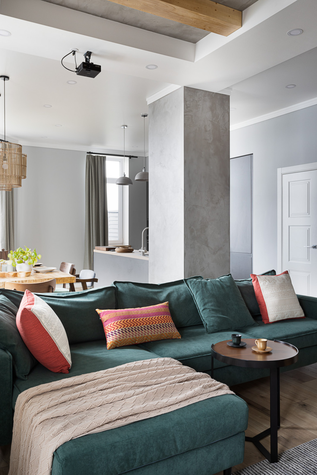 Съемка реализованного интерьера квартиры в ЖК Парк Горького