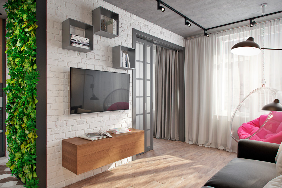 Квартира 50 кв.м. в стиле эклектика в ЖК ART