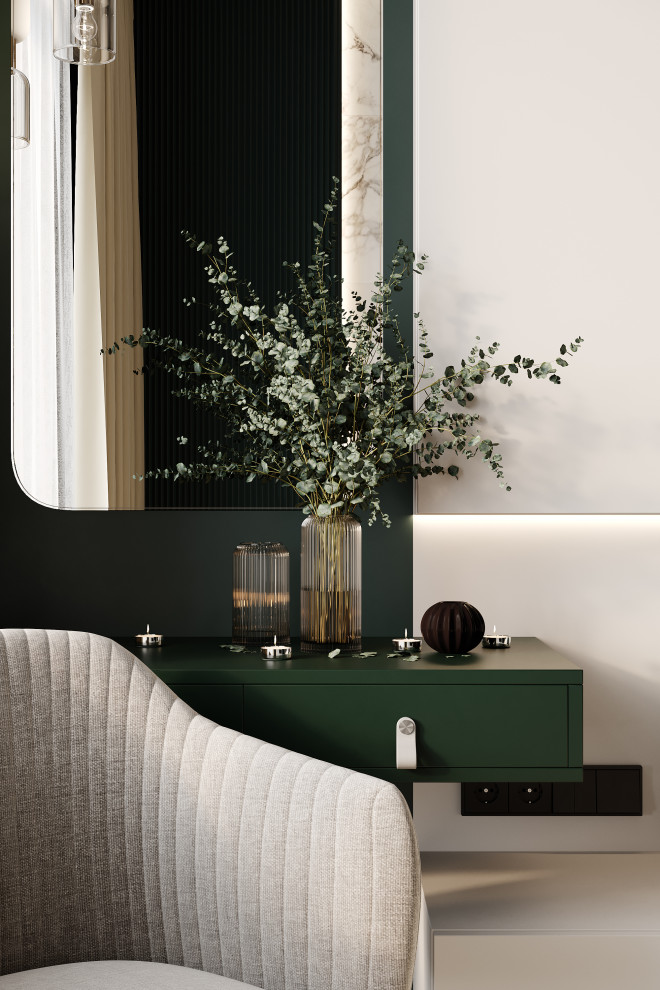 ЖК Голландия. Акцентный зеленый