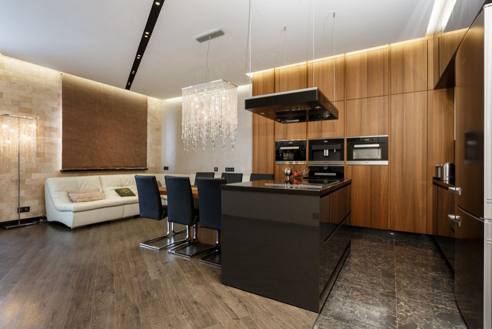 Ремонт трёхкомнатной квартиры 101 кв. м в стиле ар-деко