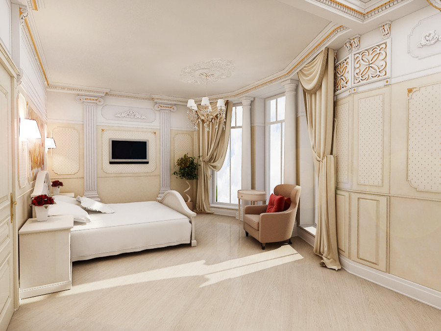 Обложка проекта: Интерьер загородного дома у озера