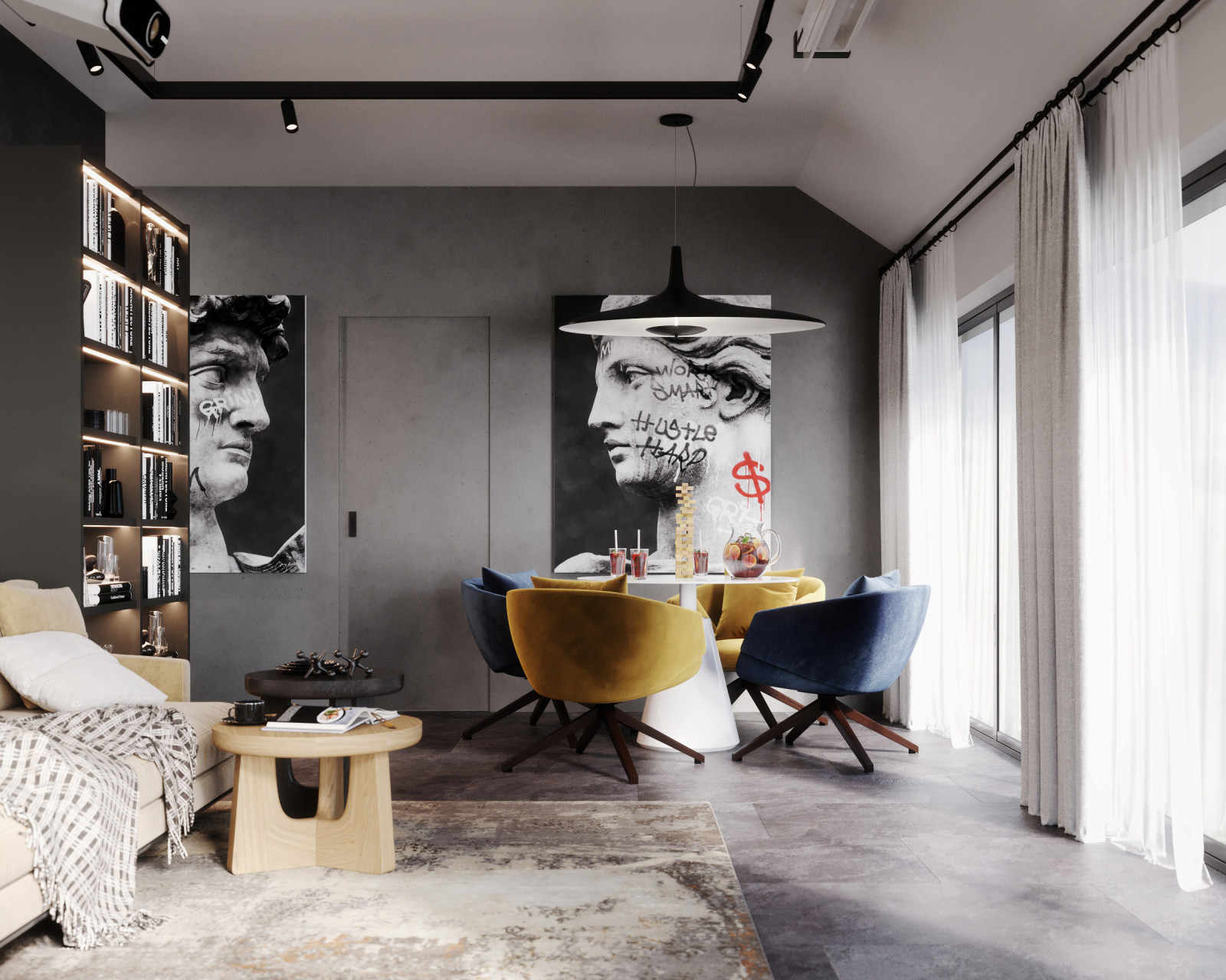 Дизайн и визуализация Пенхауса