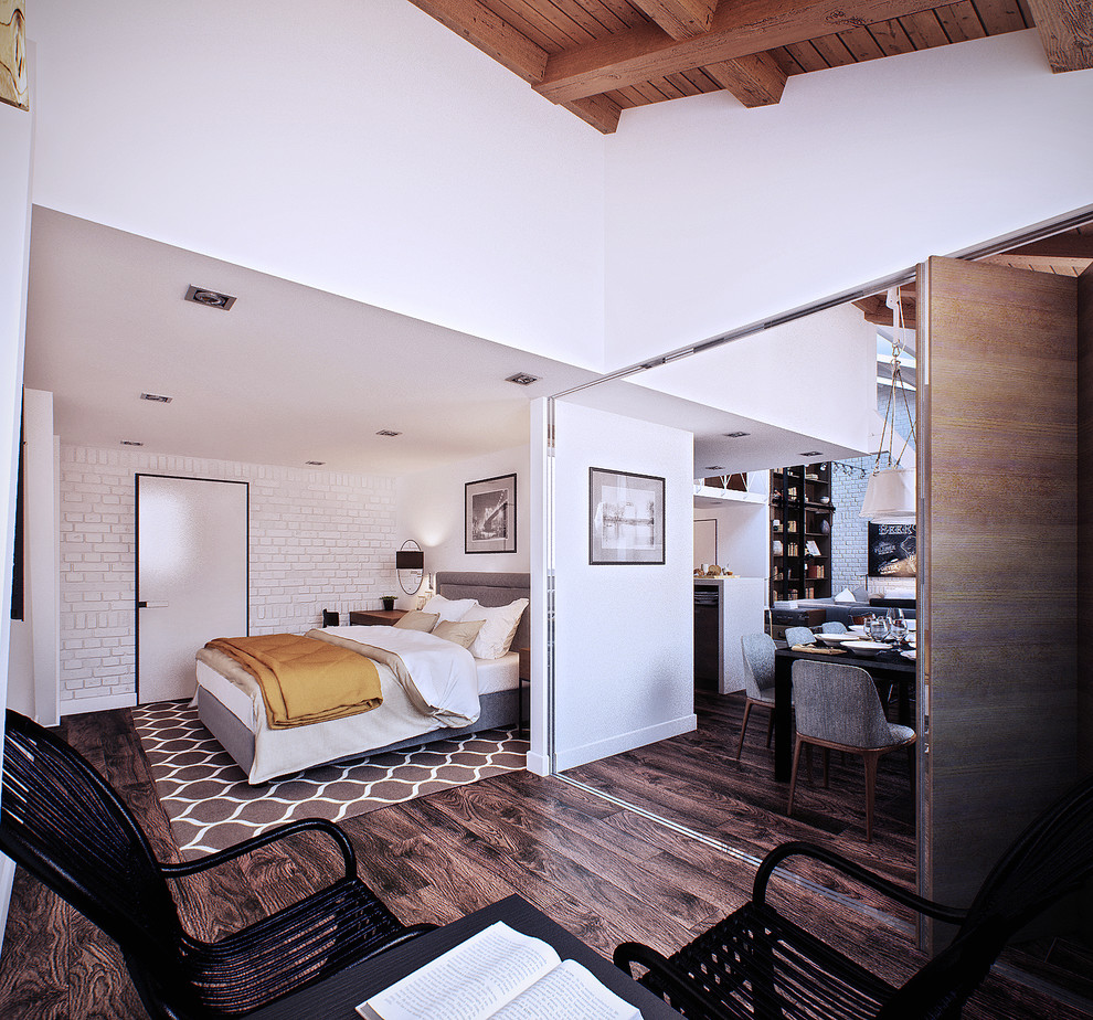 Квартира в скандинавском лофте