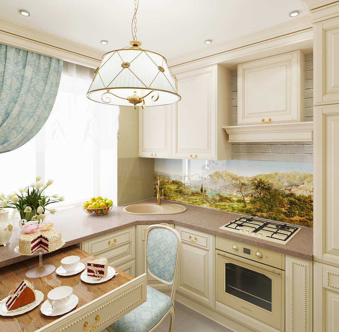 Обложка проекта: Кухня визуализация