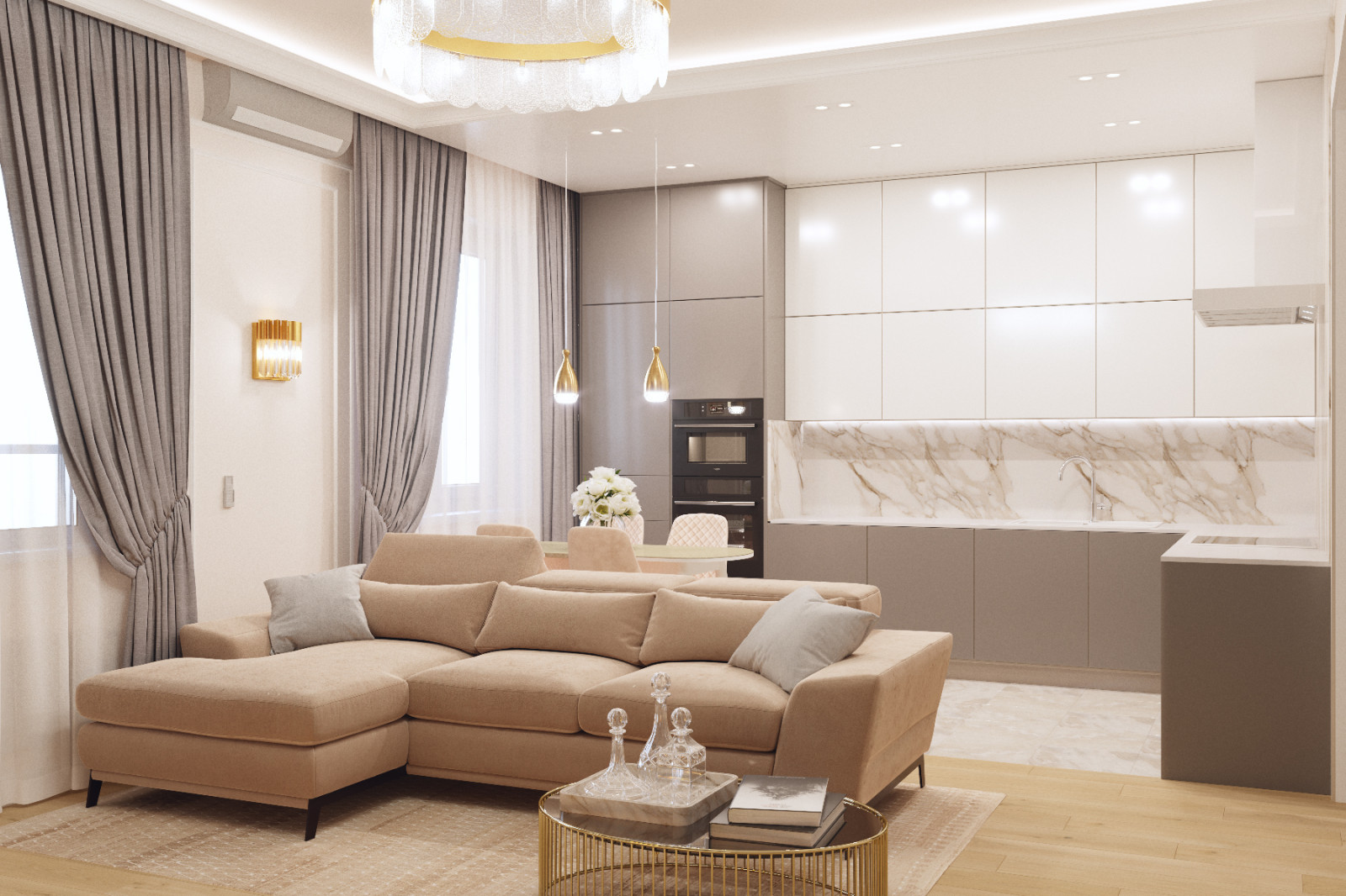 ЖК "Юпитер" 90 м2., проект 2020г.