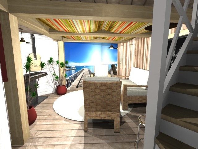 Обложка проекта: интерьер подвала