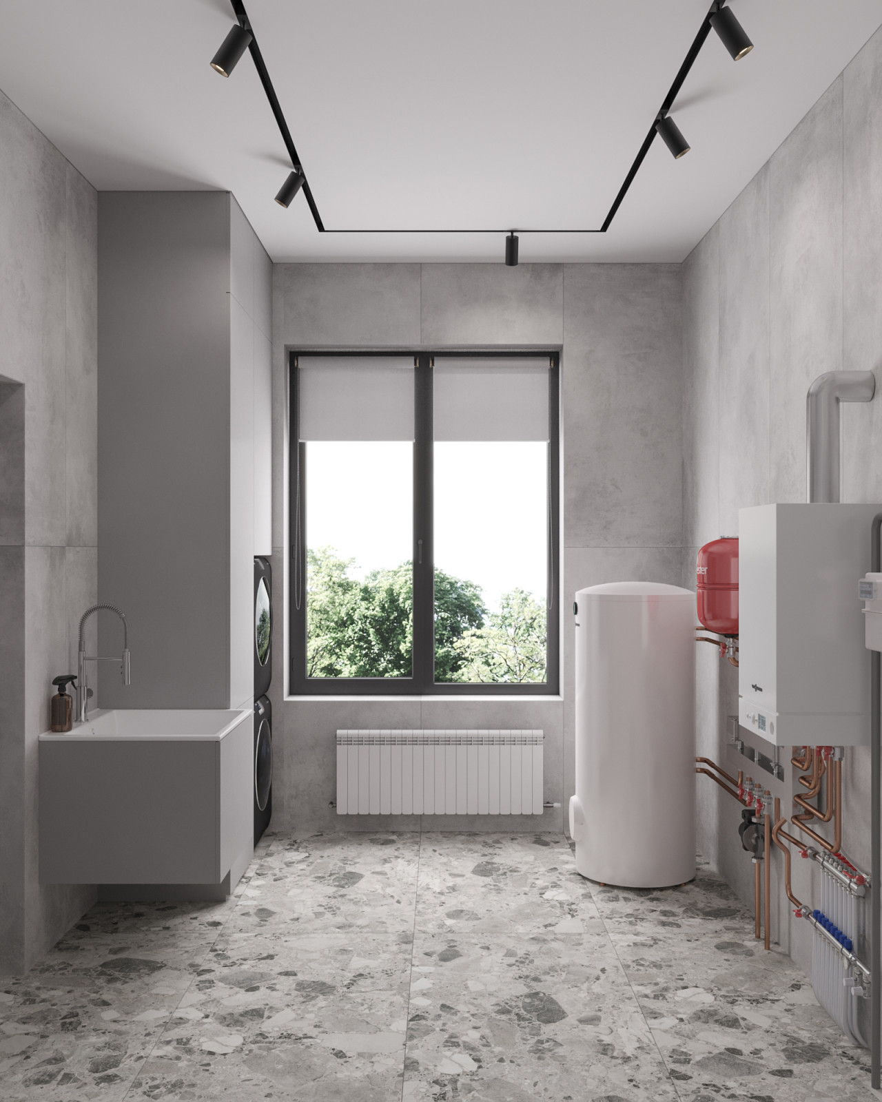 Дизайн проект загородного дома 140 кв.м