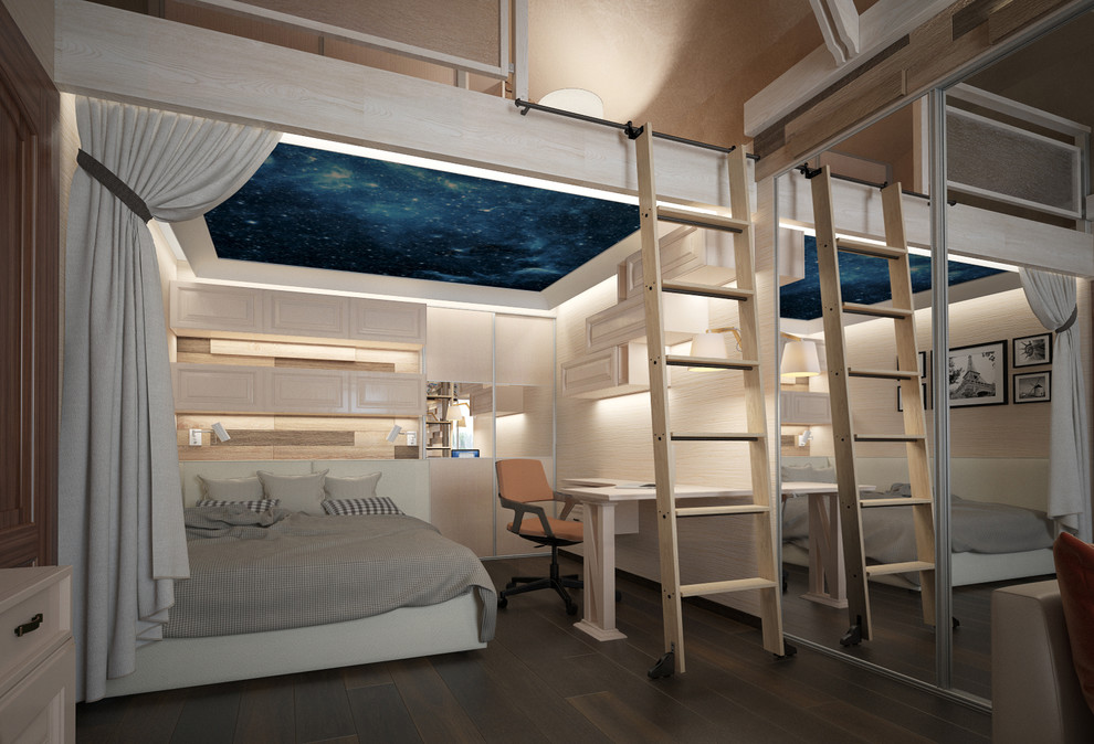 Двухярусная квартира в  Старом Петергофе