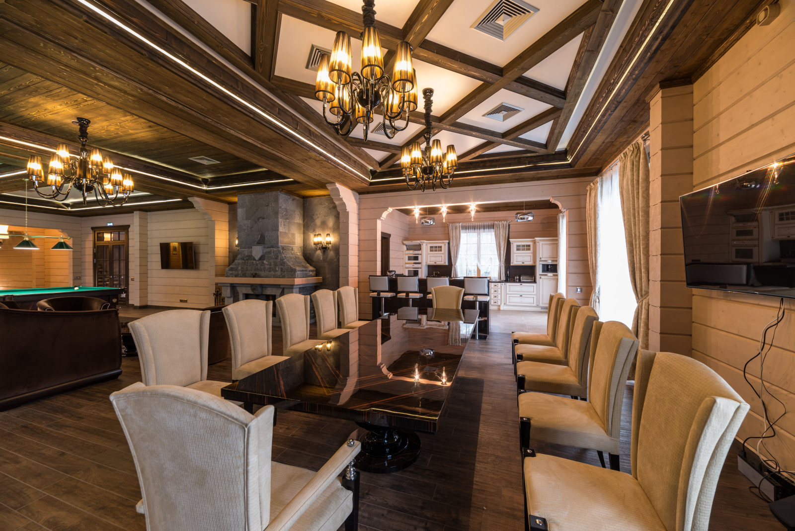 Интерьер загородной резиденции