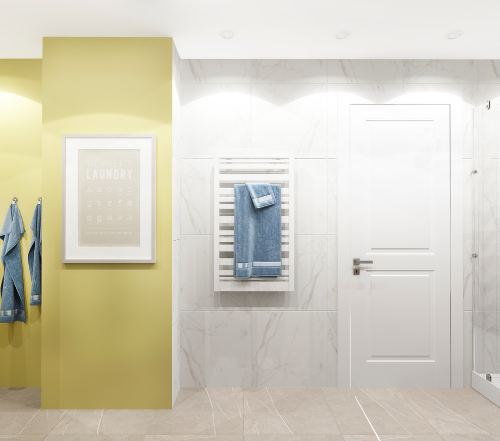 Квартира 80 м2 в современном стиле, для молодой семьи