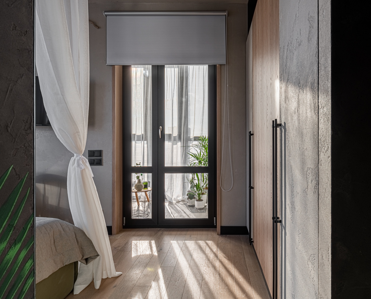 Спальня с видом на Бали