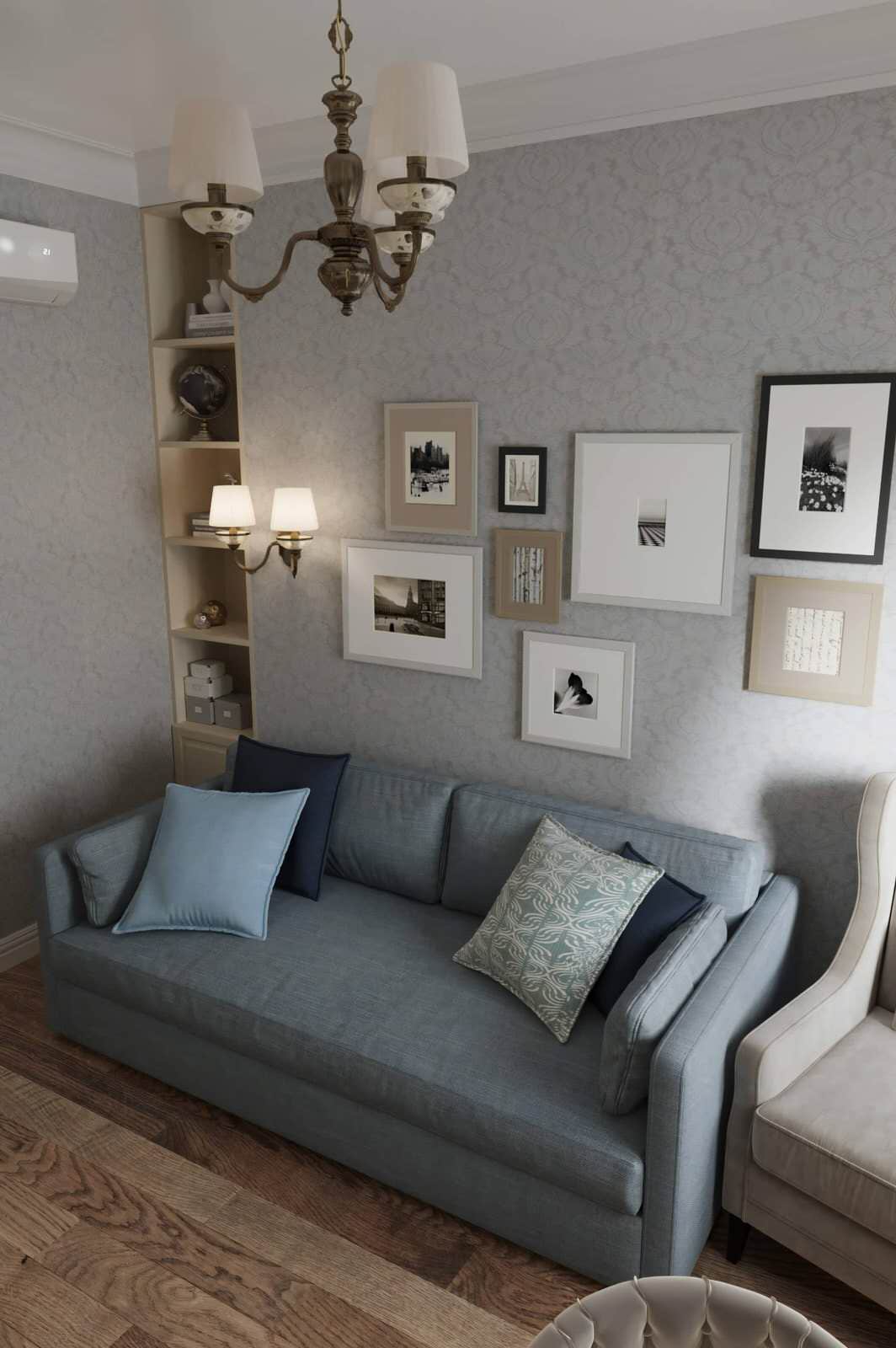 Дизайн квартиры в ЖК «Город на Реке Тушино-2018» — Воплощение семейного уюта