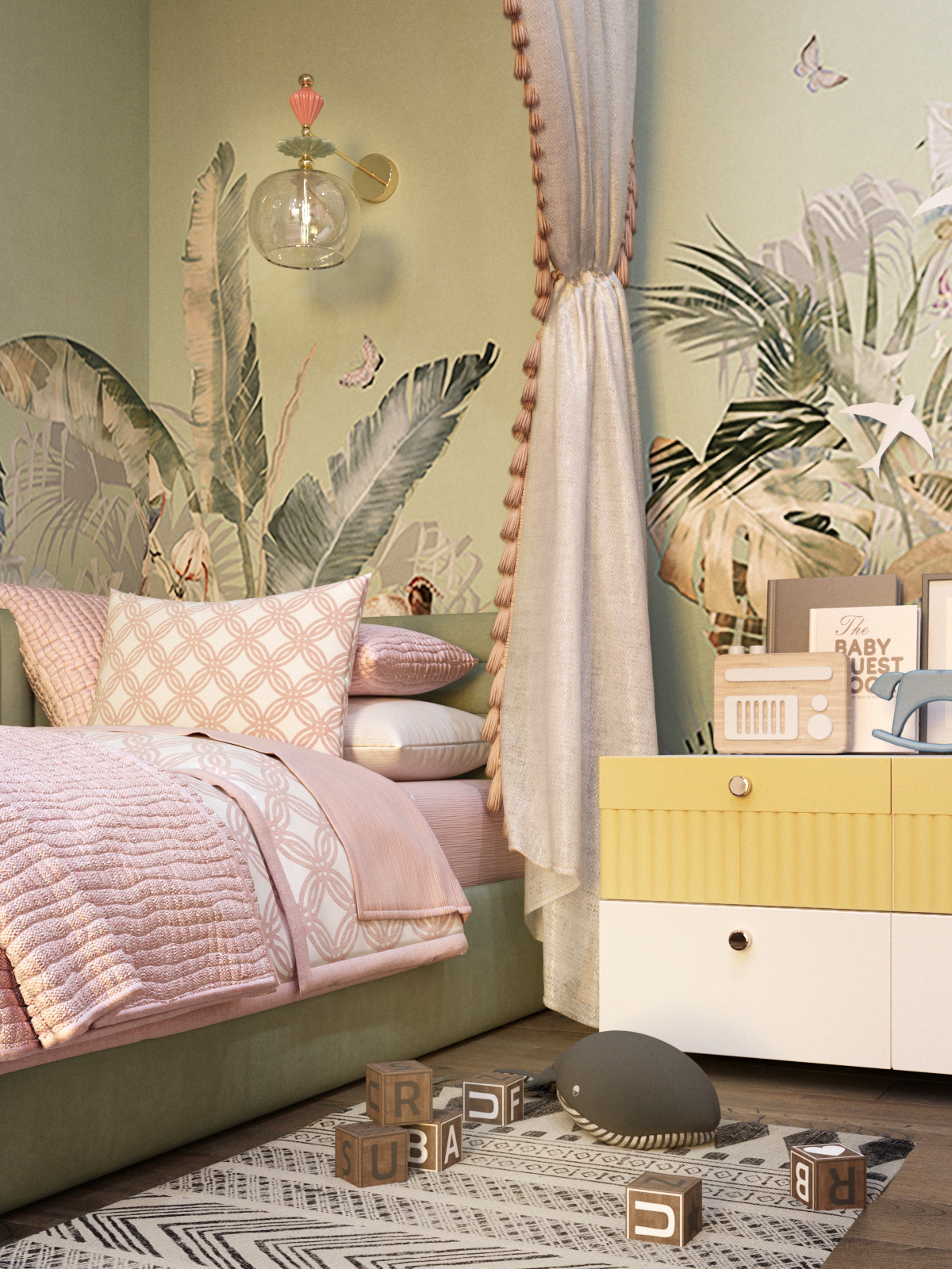 Контрастный дизайн в проекте квартиры в ЖК Культура