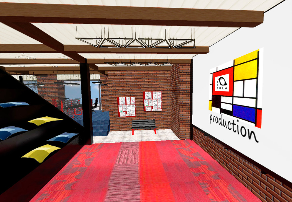 Проект офисного пространства анимационной студии "FABULA"