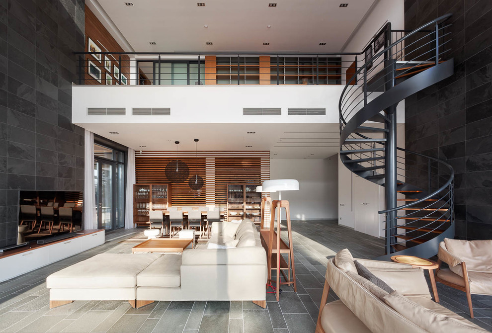 Hampton - современный загородный дом в стиле минимализм.