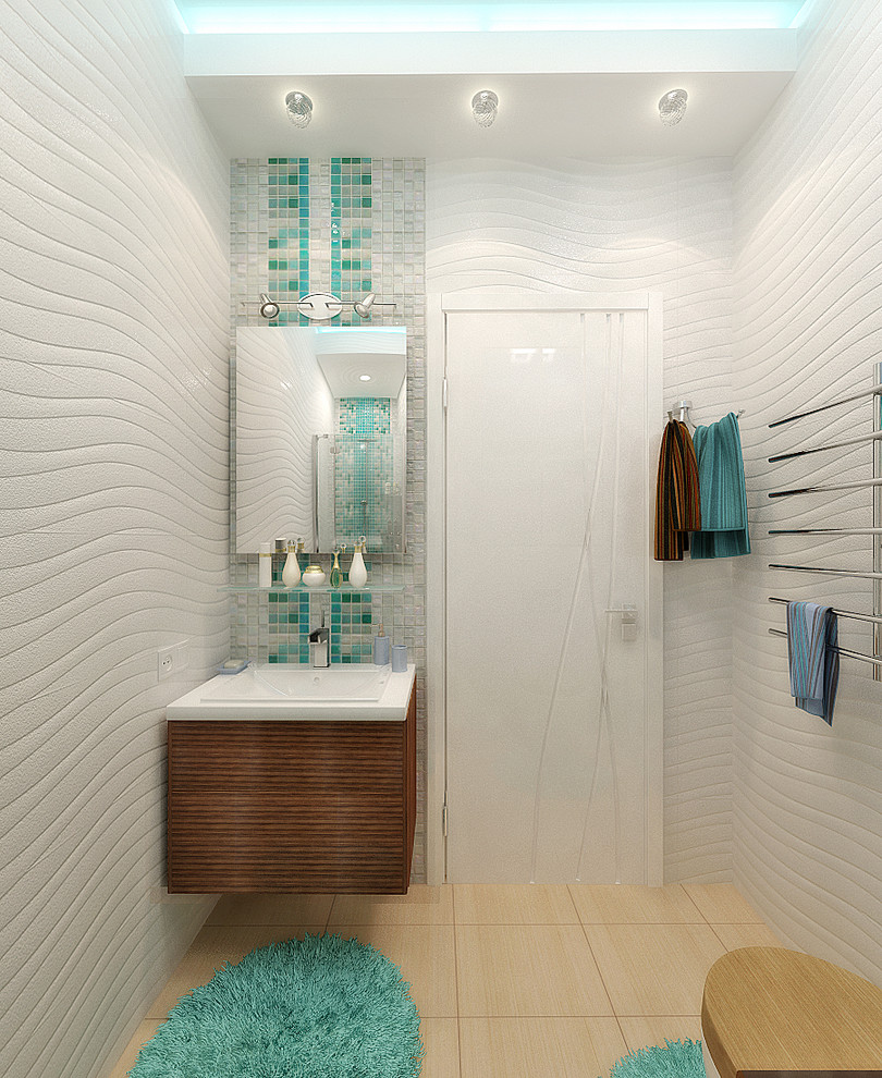 Marine design for bathroom