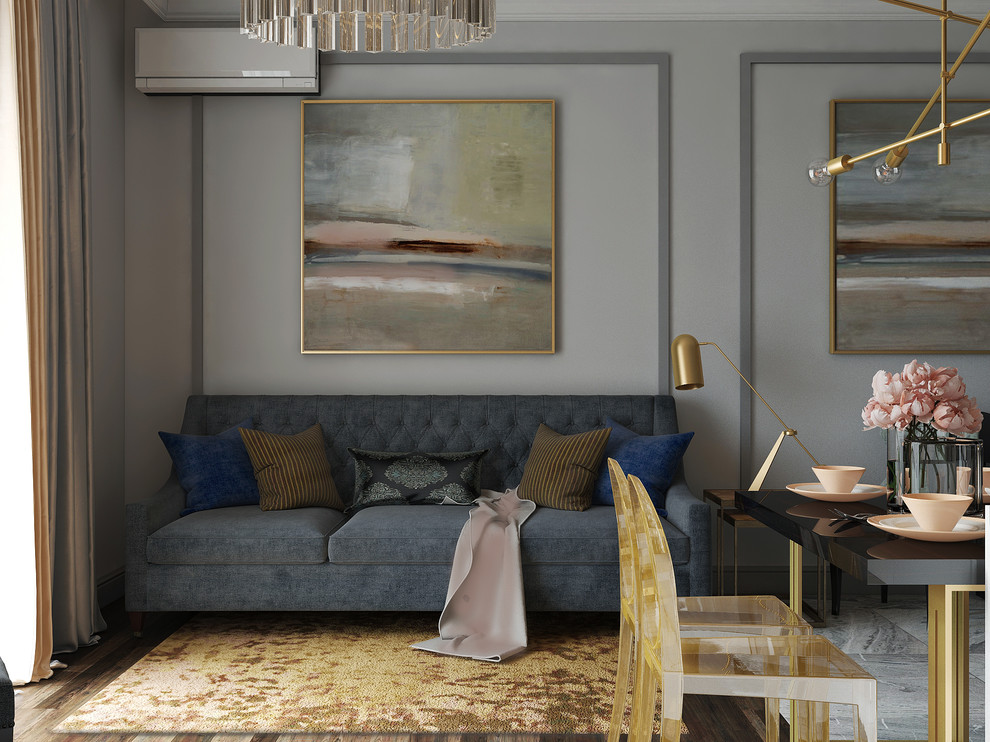 Проект интерьера таунхауса. КП Сабурово парк.