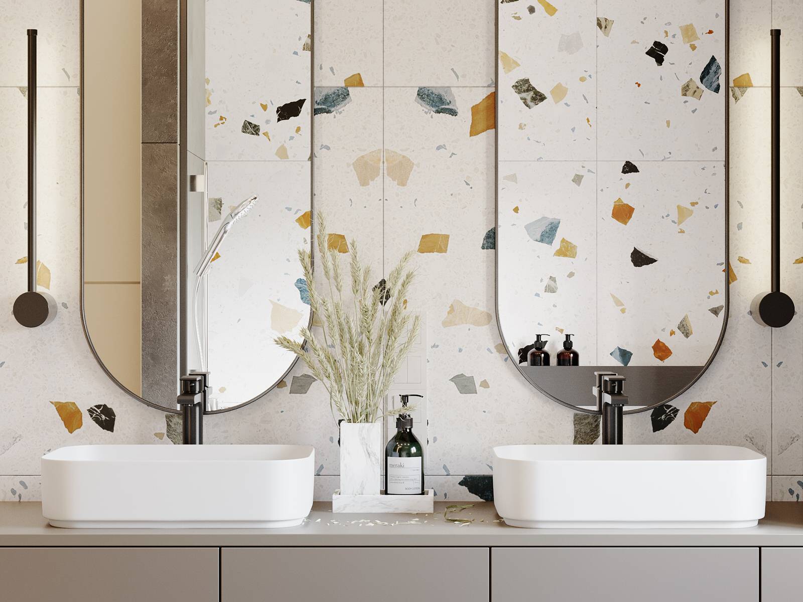 Мастер-ванная, второй этаж