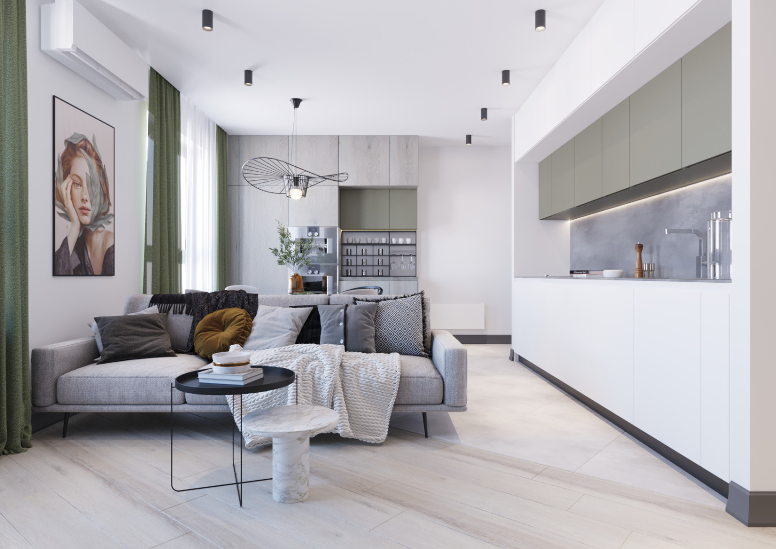 Кухня-гостиная