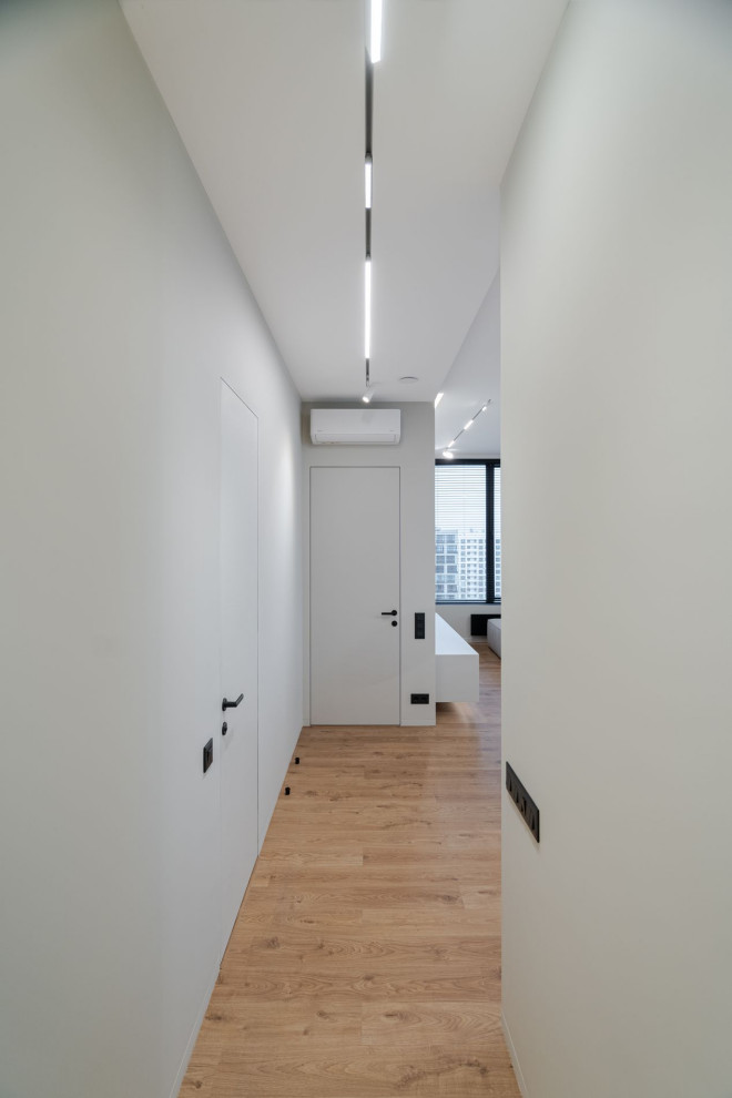 Серый минимализм | 58 кв.м.