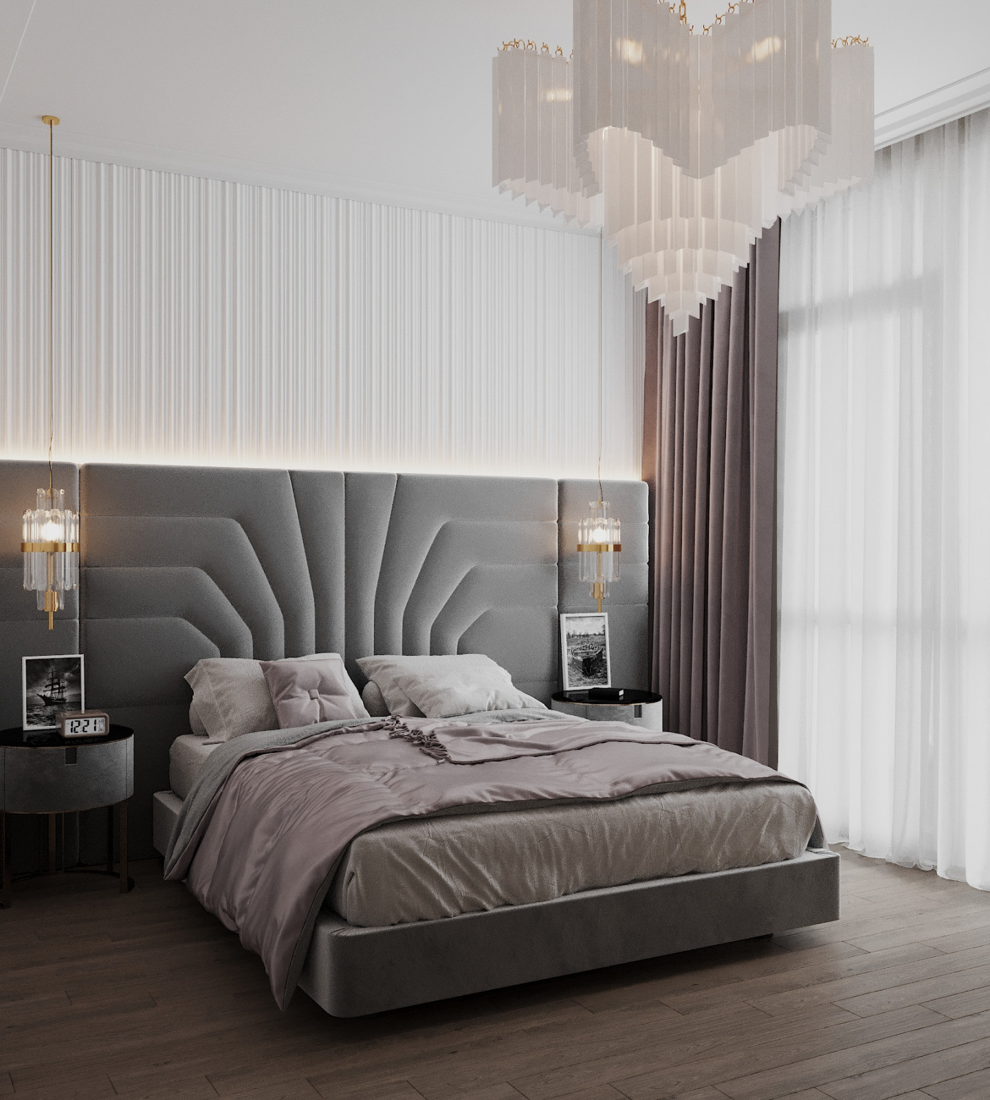 Интерьер 3-комнатной квартиры в ЖК Два ангела