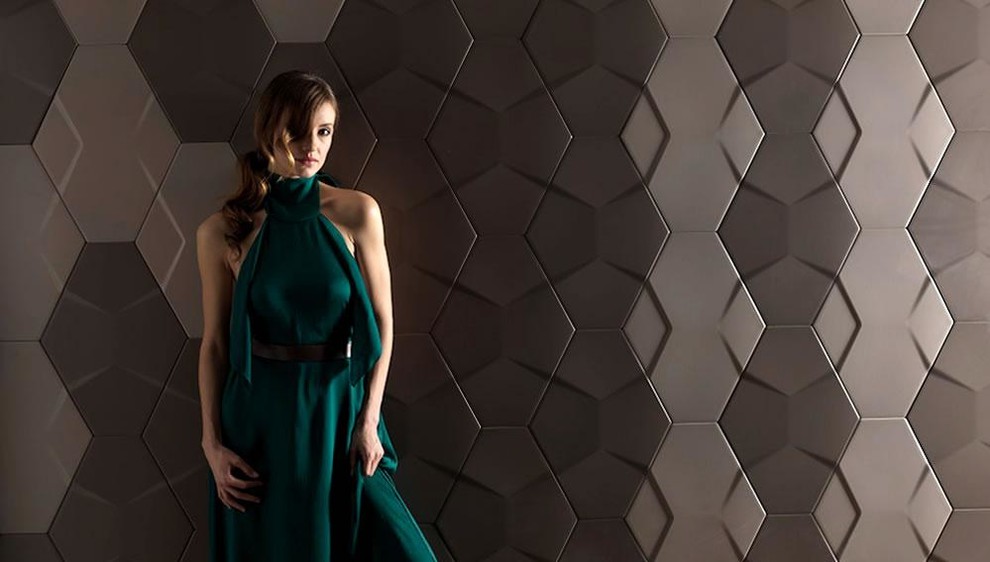 Керамическая геометрическая плитка NEXUS Hexa и Penta