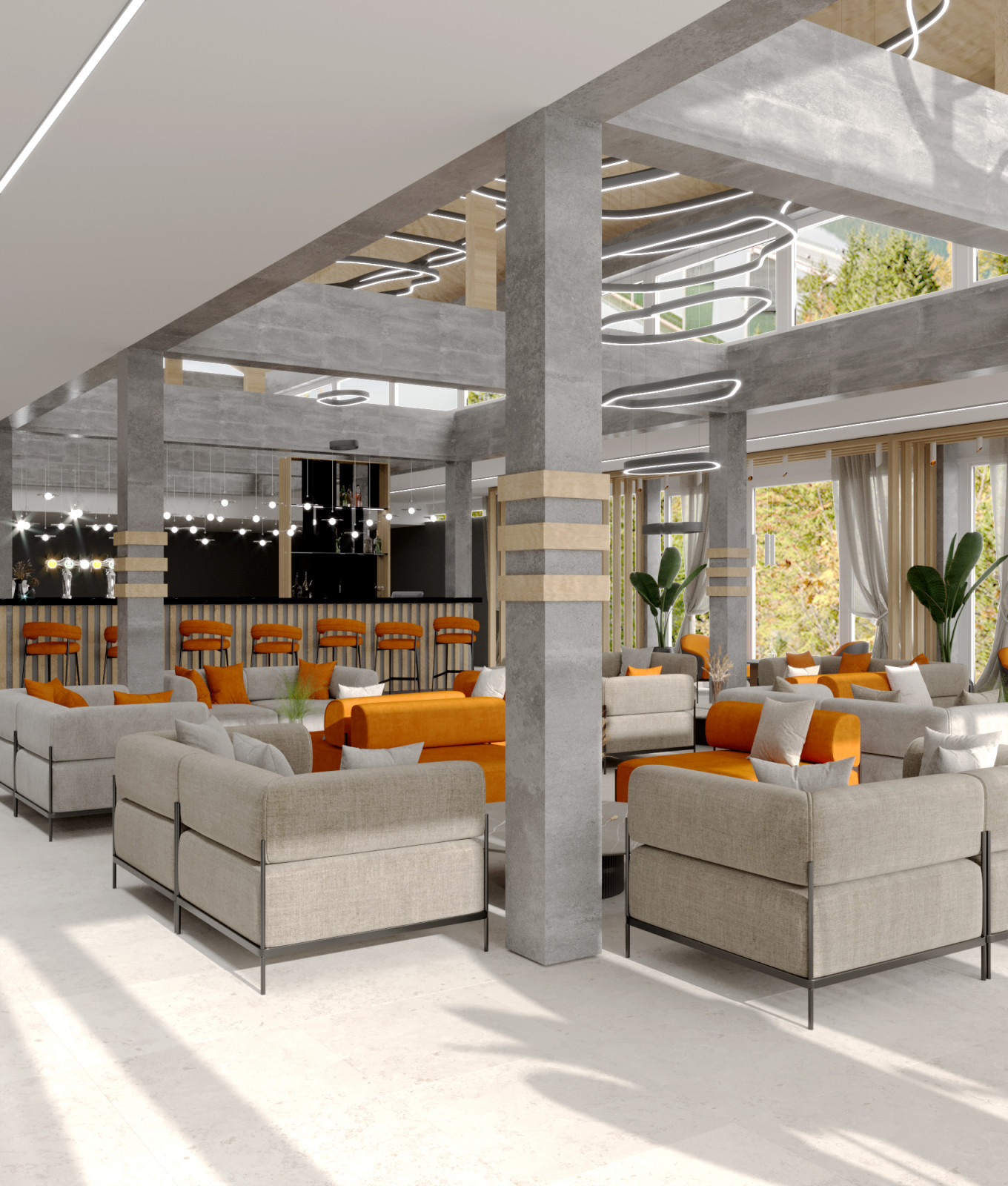 Lobby, Hotel