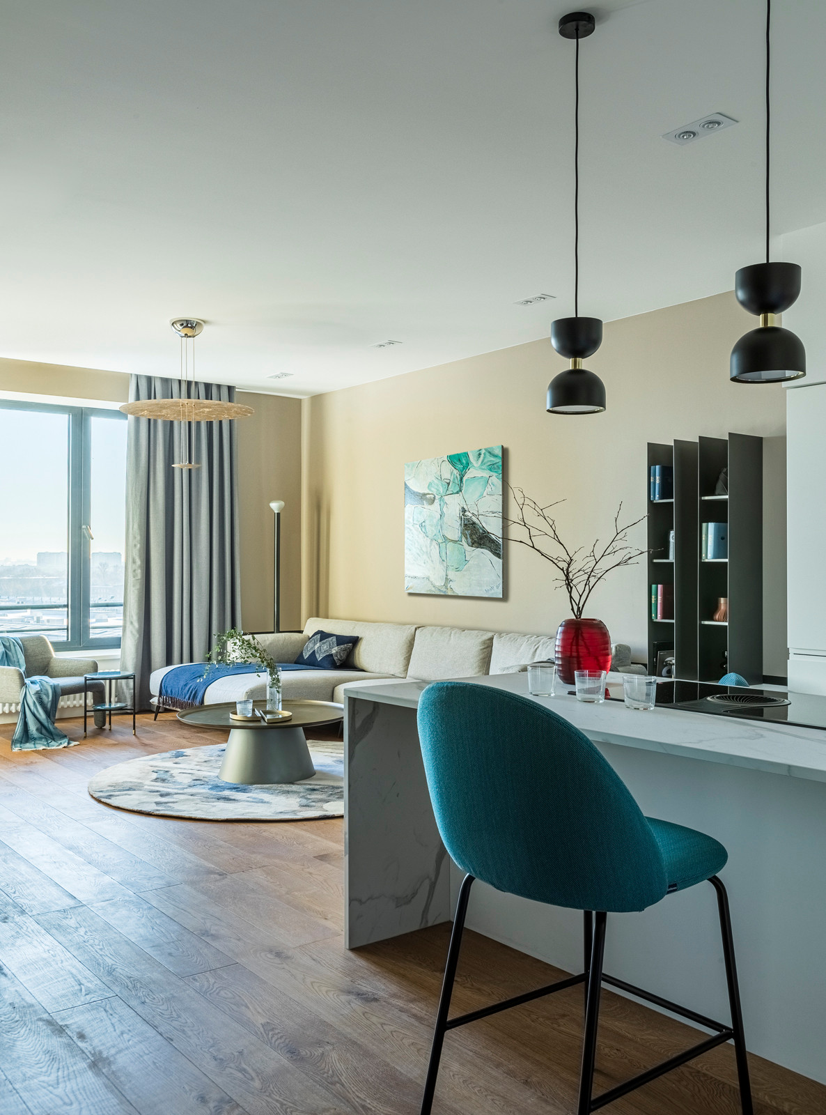 Обложка проекта: Минималистичная квартира для двоих