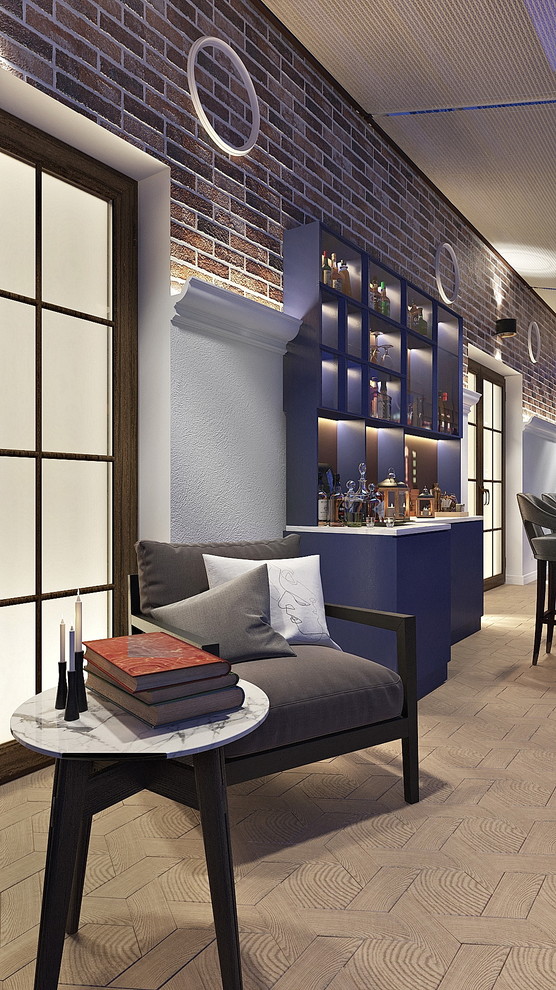 Обложка проекта: Дом как крепость. ЖК «Привилегия». 216 м.кв.