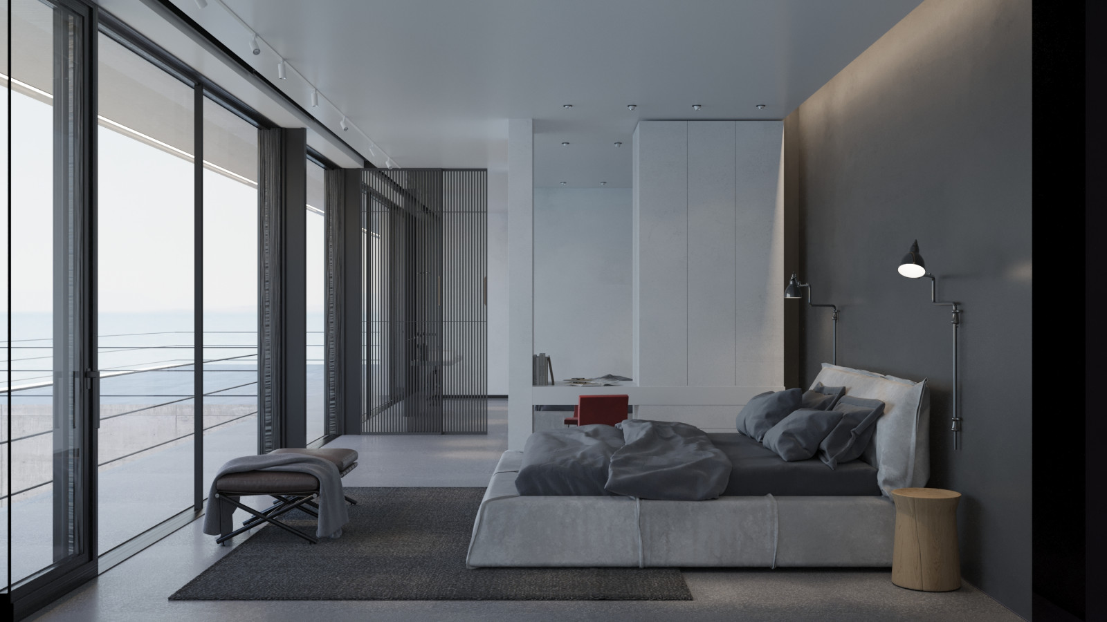 Визуализация для проекта коттеджа студии 13/72