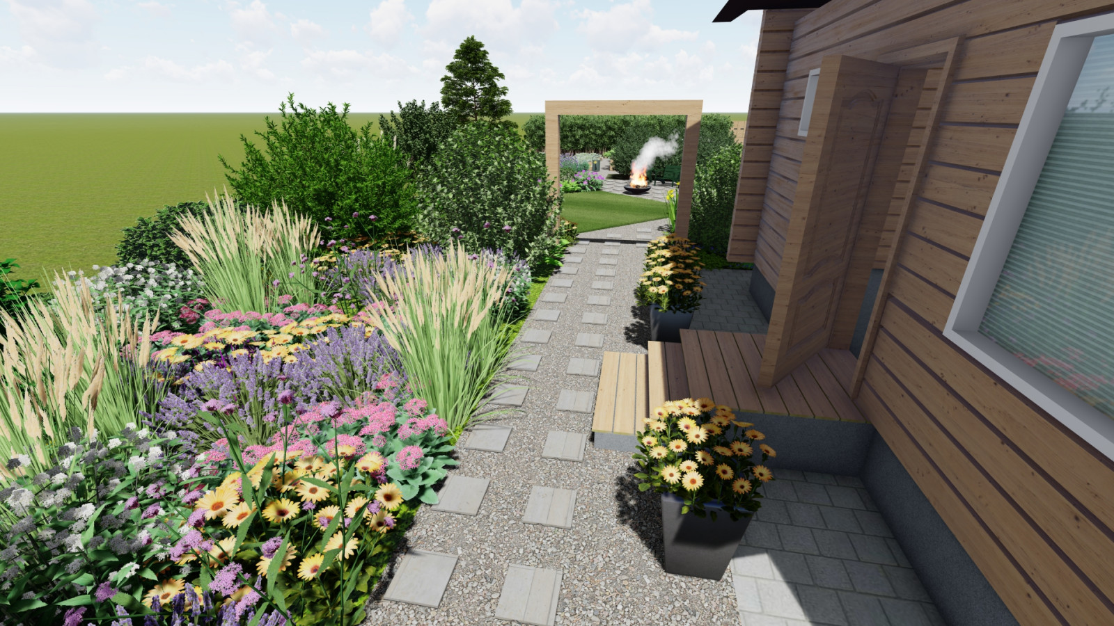 Сад "Геометрия природы "