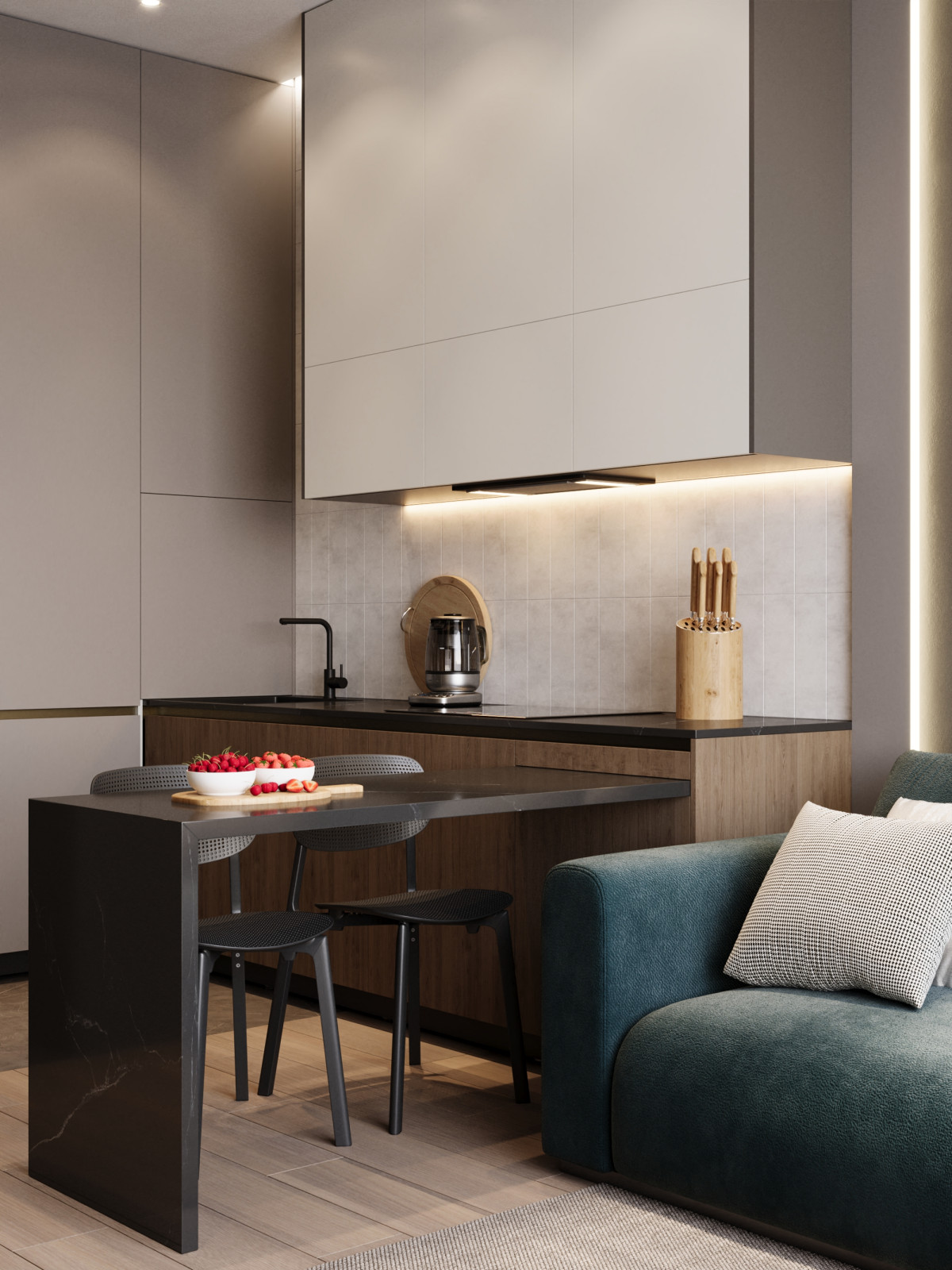 Проект квартиры в ЖК ALIA