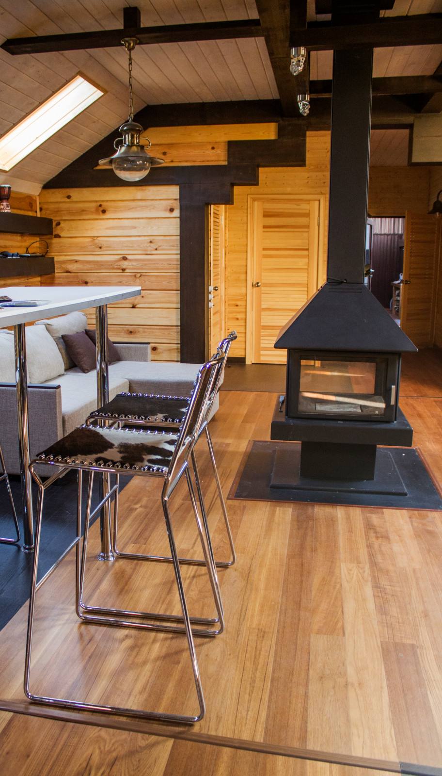 гостиная коттедж "шале на палубе"