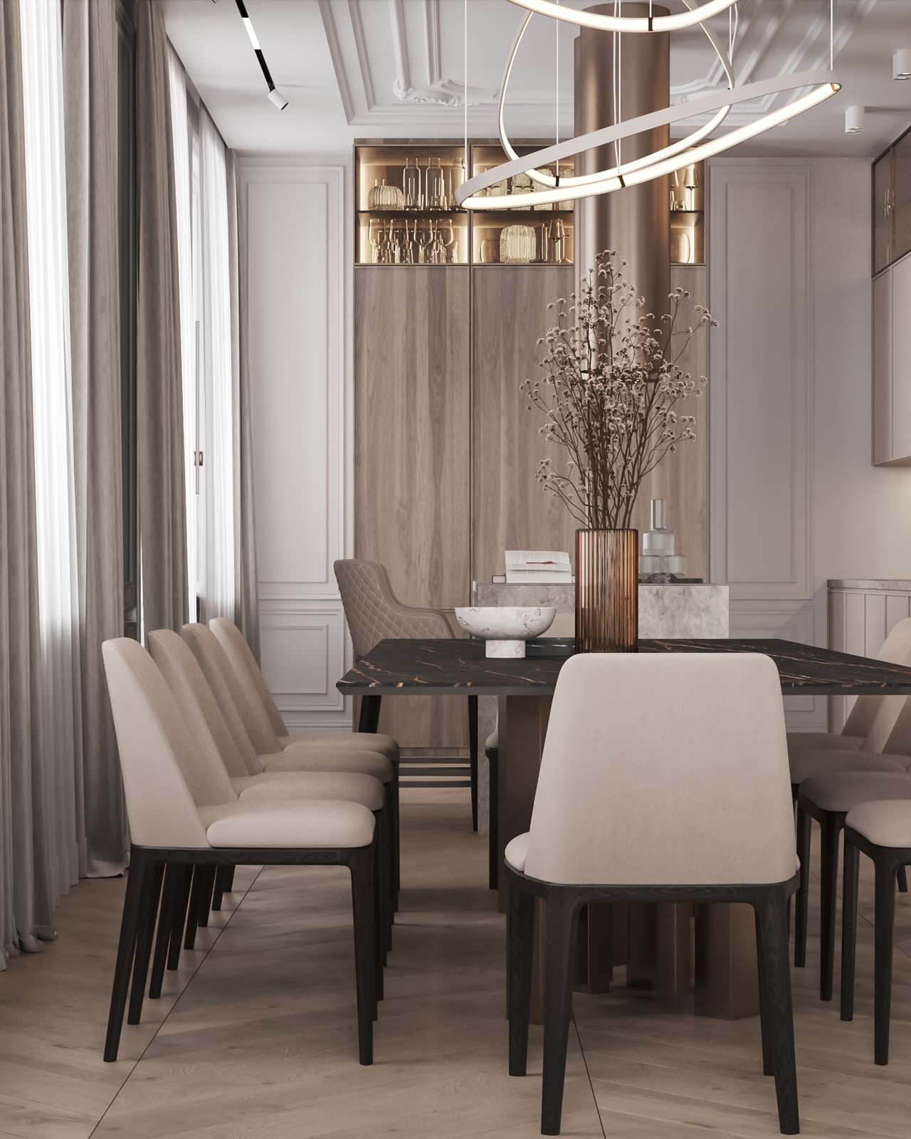 Гостиная-столовая