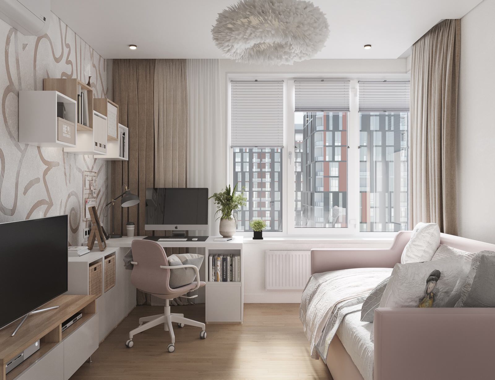 Двухкомнатная квартира в ЖК Преображение