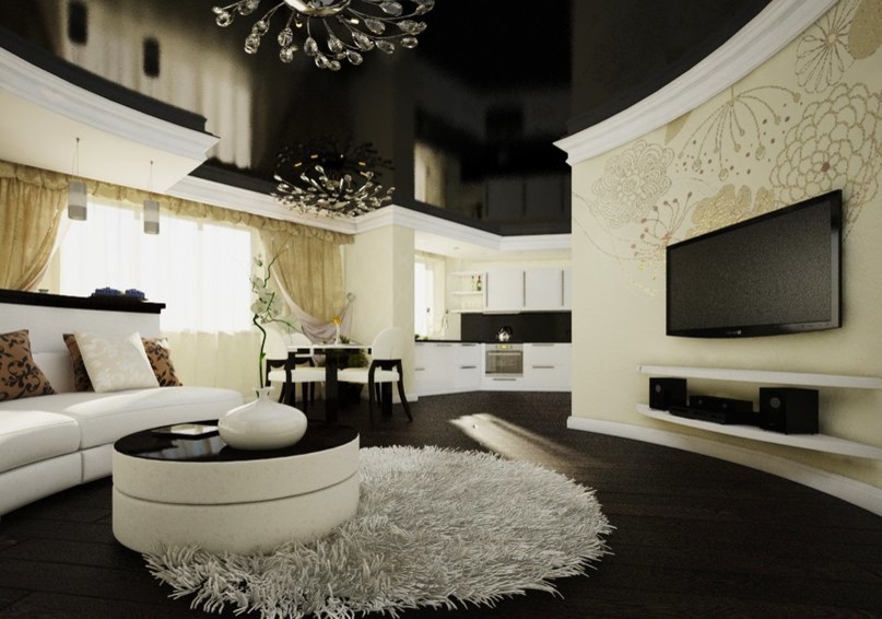 Дизайн интерьера 3х комнатной квартиры в ЖК Лазурный Шелдом