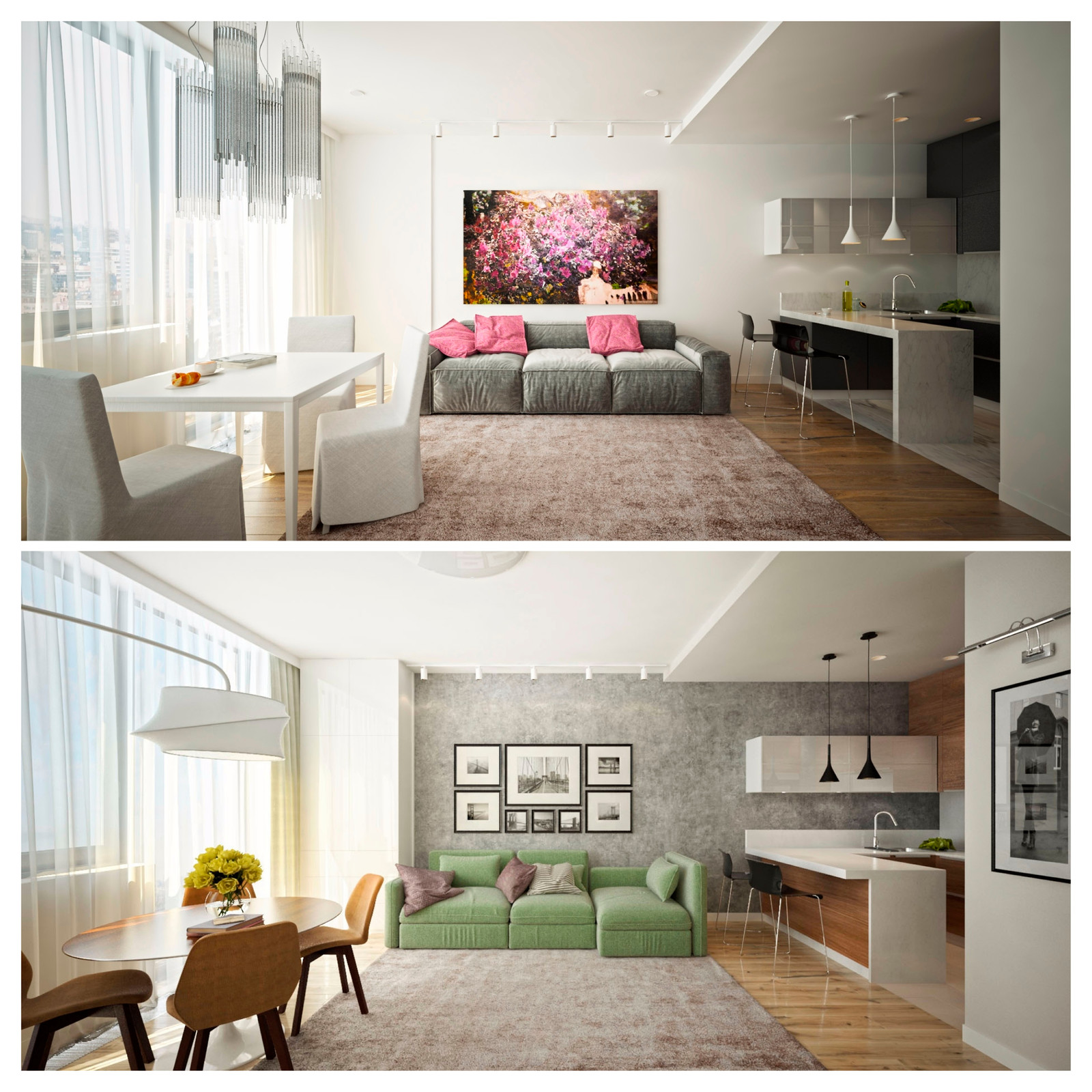 Проект квартиры 62м