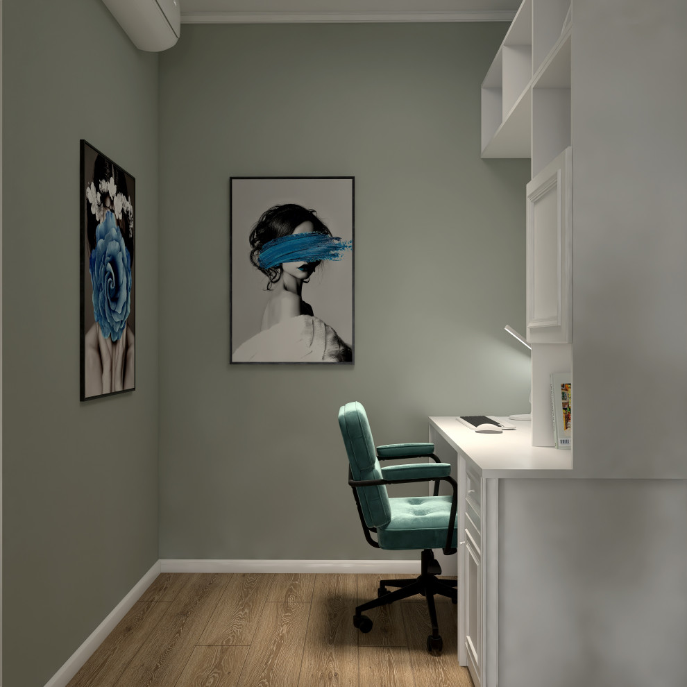 Проект однокомнатной квартиры для молодой пары ЖК "Гранд Фамилия"