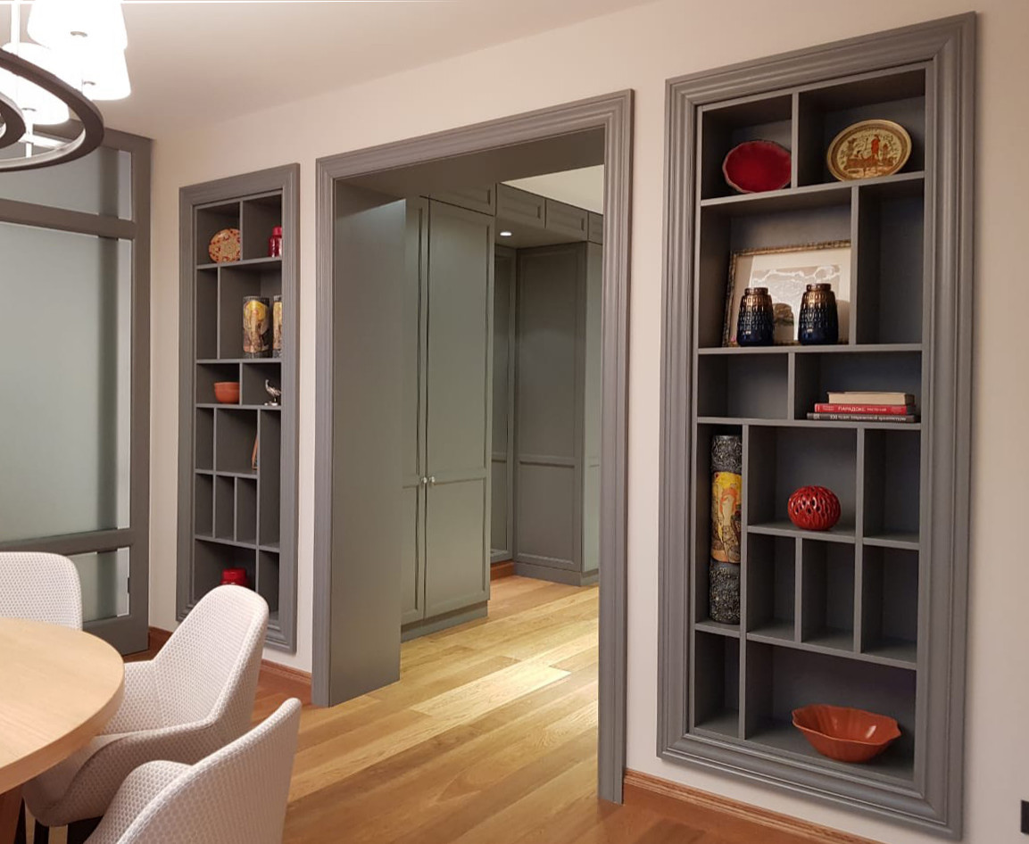 Мужская квартира в стиле эклектика