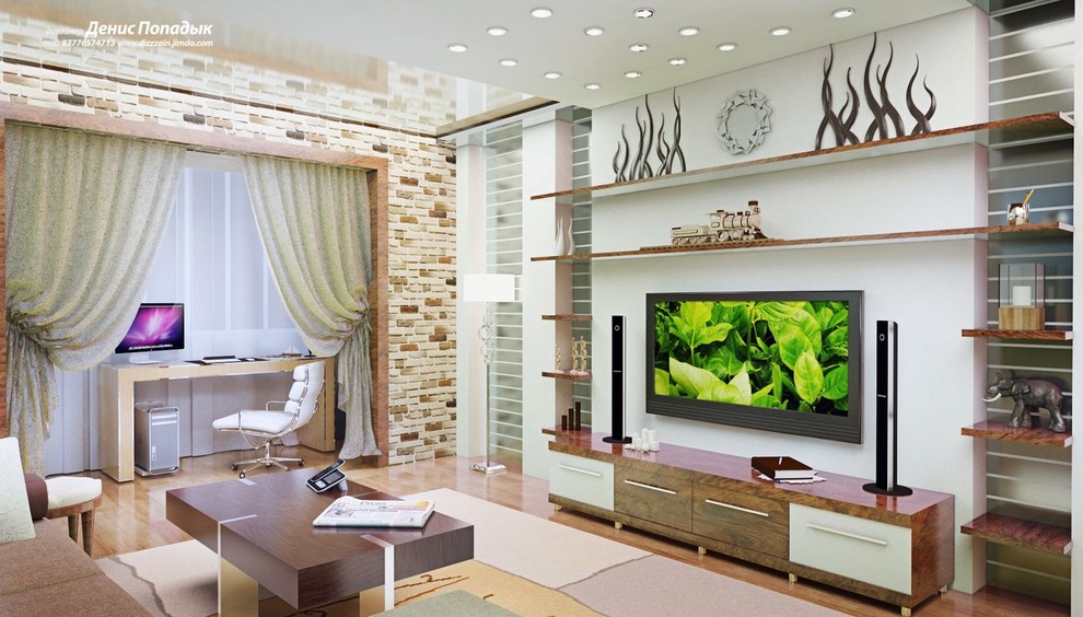 Дизайн интерьера квартиры (для семьи с одним ребенком)