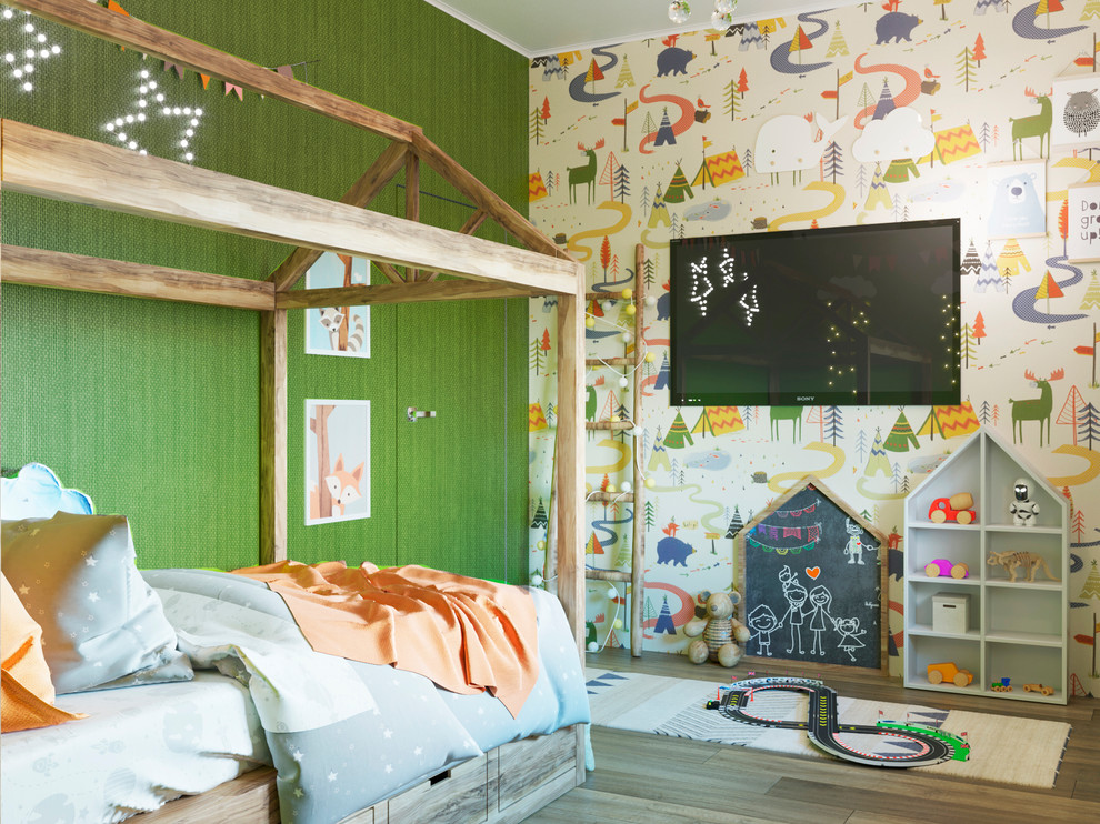 Двухэтажный дом в стиле лофт