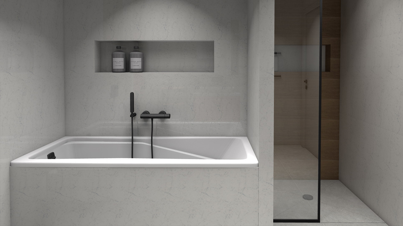 Проект квартиры в ЖК "Весенний" 98 кв м